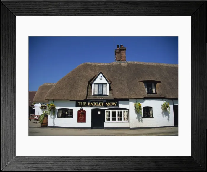 Framed Print : The Barley Mow pub, Oxfordshire, England, United Kingdom, Europe Framed Print : The Barley Mow pub, Oxfordshire, England, United Kingdom, Europe