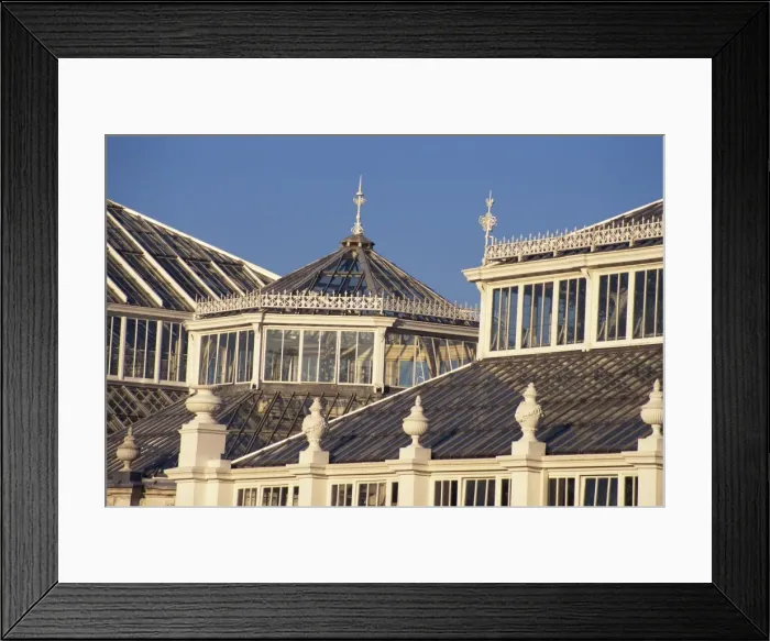 Framed Print : Detail of the Temperate House, the Royal Botanic Gardens at Kew (Kew Gardens) Framed Print : Detail of the Temperate House, the Royal Botanic Gardens at Kew (Kew Gardens)
