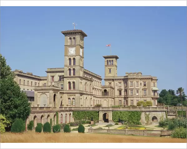 Osborne House home of Queen Victoria, Isle of Wight, England, UK, Europe