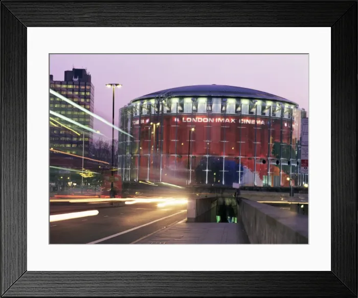Framed Print : Imax cinema, Waterloo, London, England, United Kingdom, Europe Framed Print : Imax cinema, Waterloo, London, England, United Kingdom, Europe