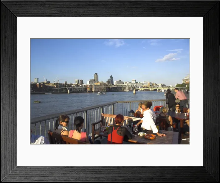 Framed Print : City skyline, London, England, United Kingdom, Europe Framed Print : City skyline, London, England, United Kingdom, Europe