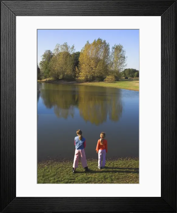 Framed Print : Mitcham Common, London, England, United Kingdom, Europe
