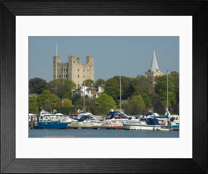 Framed Print : Rochester Castle and Cathedral, Rochester, Kent, England, United Kingdom, Europe Framed Print : Rochester Castle and Cathedral, Rochester, Kent, England, United Kingdom, Europe