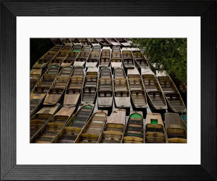 Framed Print : Punts, Oxford, Oxfordshire, England, United Kingdom, Europe Framed Print : Punts, Oxford, Oxfordshire, England, United Kingdom, Europe