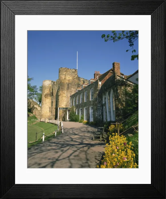 Framed Print : The Castle Gatehouse, adjoining Gothic mansion, Tonbridge, Kent, England Framed Print : The Castle Gatehouse, adjoining Gothic mansion, Tonbridge, Kent, England