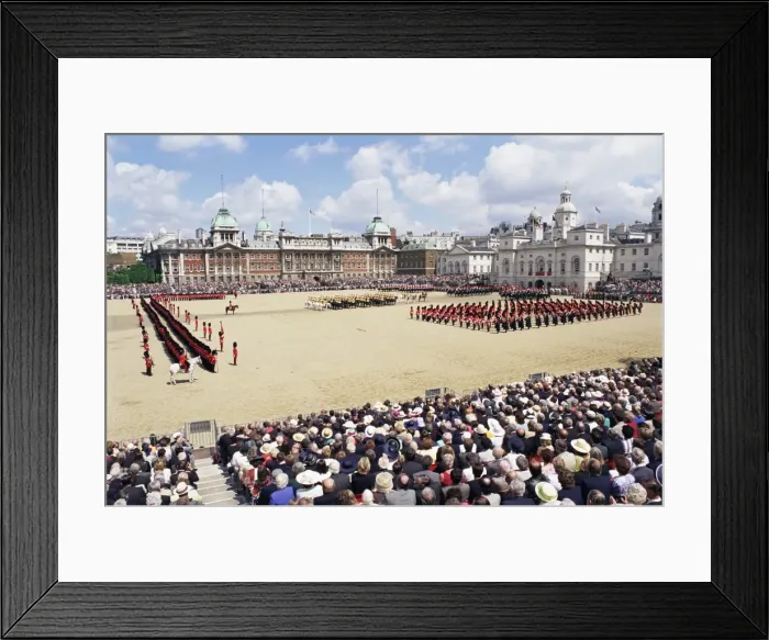 Framed Print : Trooping the Colour, Horseguards Parade, London, England, United Kingdom, Europe Framed Print : Trooping the Colour, Horseguards Parade, London, England, United Kingdom, Europe