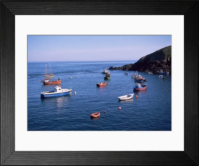 Framed Print : Fishing boats, Sark, Channel Islands, United Kingdom, Europe Framed Print : Fishing boats, Sark, Channel Islands, United Kingdom, Europe