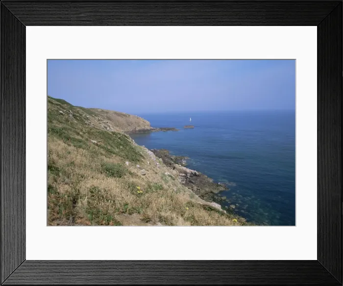 Framed Print : South coast, Herm, Channel Islands, United Kingdom, Europe Framed Print : South coast, Herm, Channel Islands, United Kingdom, Europe