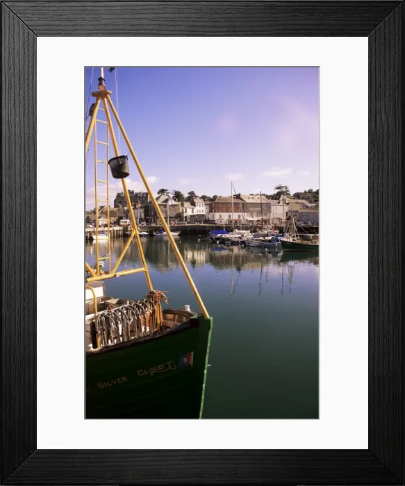 Framed Print : Padstow, Cornwall, England, United Kingdom, Europe