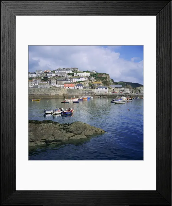 Framed Print : Outer harbour, Mevagissey, Cornwall, England, United Kingdom, Europe Framed Print : Outer harbour, Mevagissey, Cornwall, England, United Kingdom, Europe