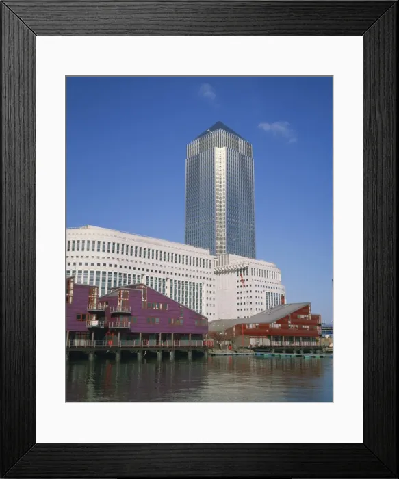 Framed Print : Canary Wharf and modern architecture, Docklands, London, England, United Kingdom, Europe Framed Print : Canary Wharf and modern architecture, Docklands, London, England, United Kingdom, Europe