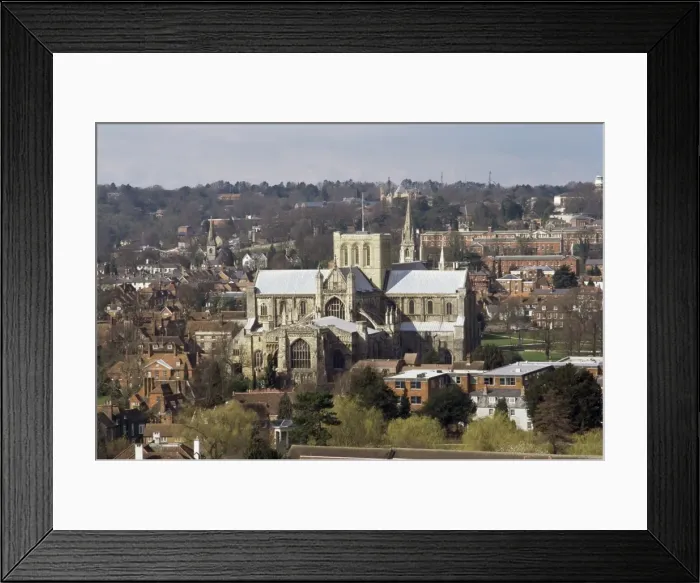 Framed Print : City and cathedral, Winchester, Hampshire, England, United Kingdom, Europe Framed Print : City and cathedral, Winchester, Hampshire, England, United Kingdom, Europe