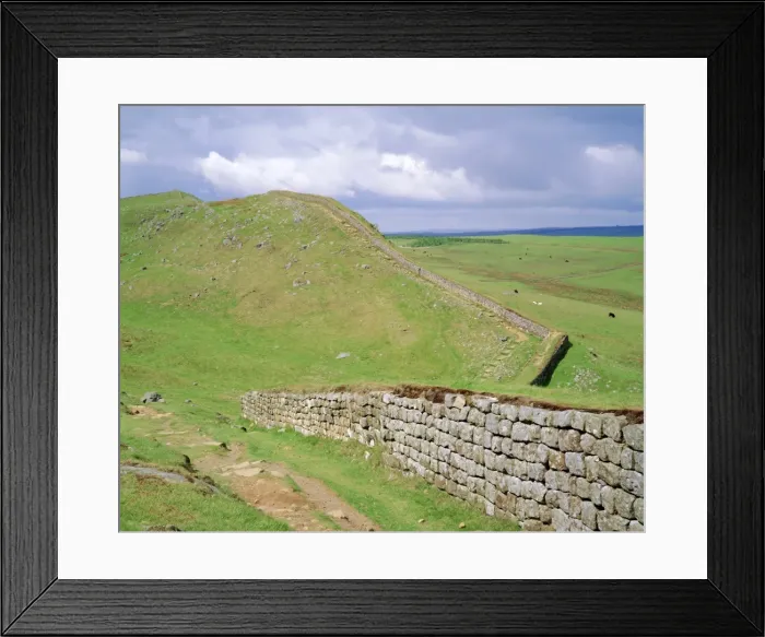 Framed Print : Housesteads, Hadrians Wall, Northumberland, England, UK Framed Print : Housesteads, Hadrians Wall, Northumberland, England, UK