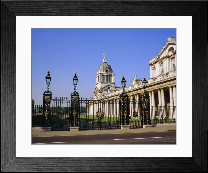 Framed Print : Royal Naval College, Greenwich, London, England, UK Framed Print : Royal Naval College, Greenwich, London, England, UK