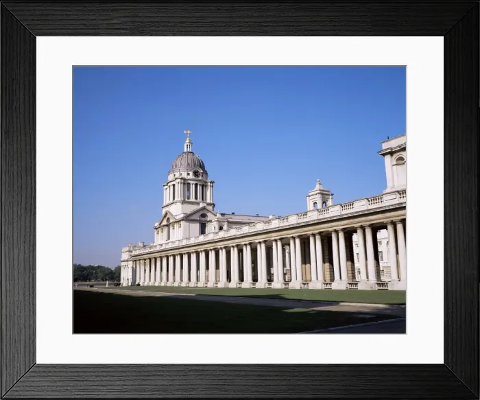 Framed Print : Royal Naval College, UNESCO World Heritage Site, Greenwich, London, England Framed Print : Royal Naval College, UNESCO World Heritage Site, Greenwich, London, England