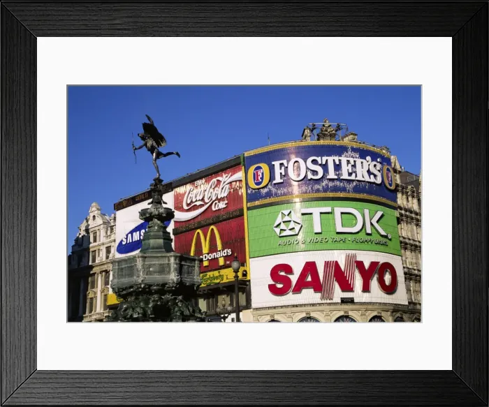 Framed Print : Piccadilly Circus, London, England, United Kingdom, Europe Framed Print : Piccadilly Circus, London, England, United Kingdom, Europe