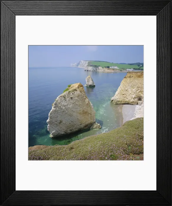 Framed Print : Freshwaster Bay, Isle of Wight, England, UK Framed Print : Freshwaster Bay, Isle of Wight, England, UK
