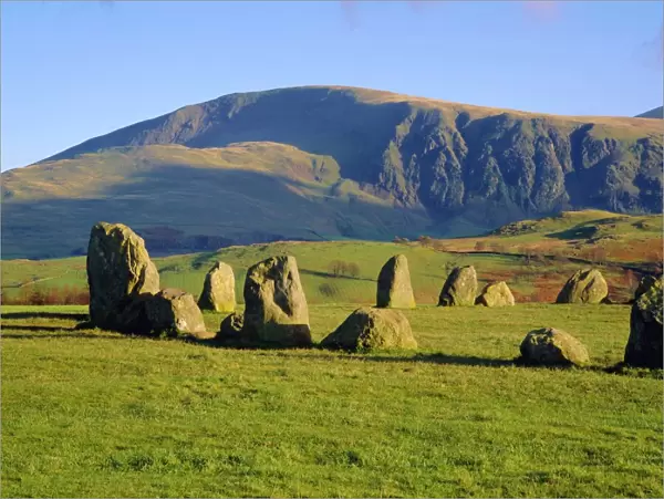 Castlerigg Stone Circle, Cumbria, Lake District, England