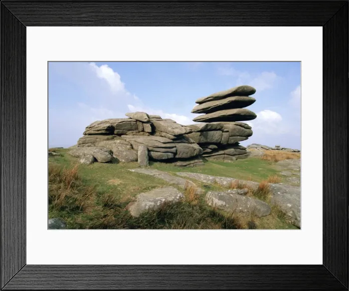 Framed Print : Rough Tor Rocks, near Camelford, Cornwall, England, UK Framed Print : Rough Tor Rocks, near Camelford, Cornwall, England, UK