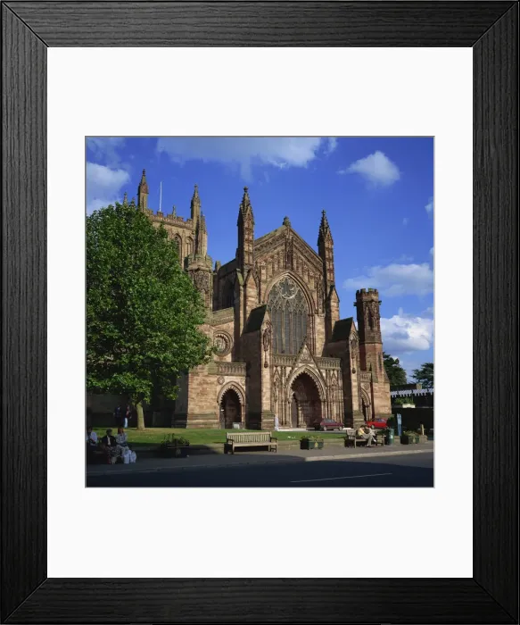 Framed Print : Hereford Cathedral, Hereford, Herefordshire, England, United Kingdom, Europe Framed Print : Hereford Cathedral, Hereford, Herefordshire, England, United Kingdom, Europe