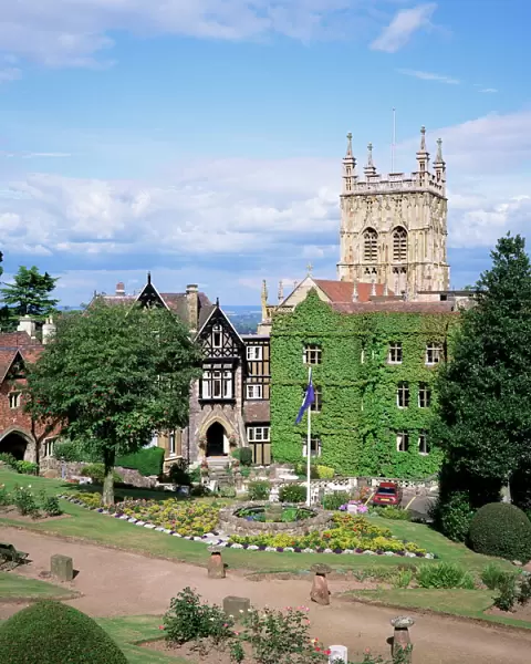 Malvern Priory, Hereford and Worcester, England, United Kingdom, Europe