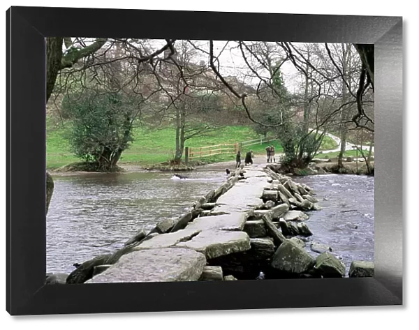 Tarr Steps, Exmoor National Park, Somerset, England, United Kingdom, Europe