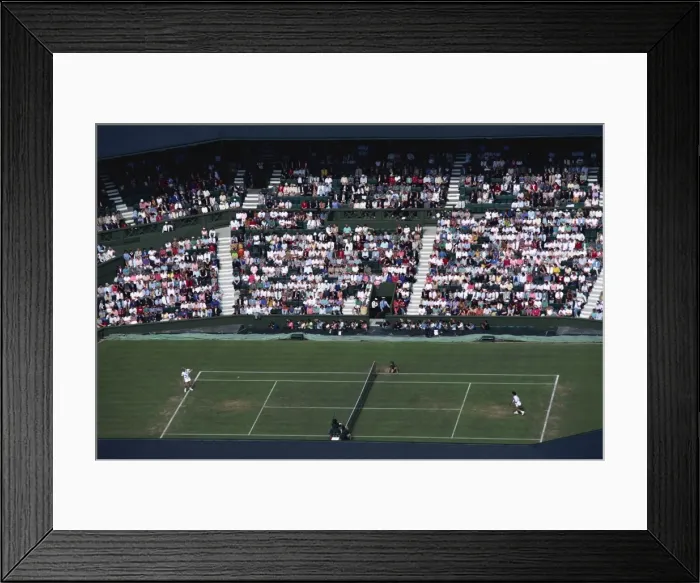 Framed Print : Aerial view of Centre Court, Wimbledon, England, United Kingdom, Europe Framed Print : Aerial view of Centre Court, Wimbledon, England, United Kingdom, Europe