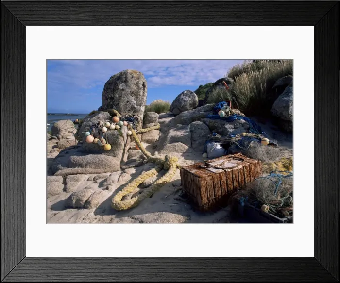 Framed Print : Fishing equipment, Isles of Scilly, United Kingdom, Europe Framed Print : Fishing equipment, Isles of Scilly, United Kingdom, Europe