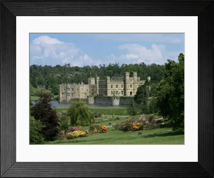 Framed Print : Leeds Castle, Kent, England, United Kingdom, Europe