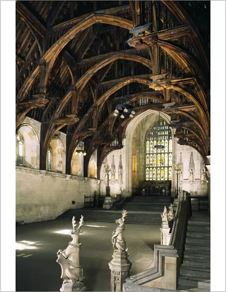 Westminster Hall, Westminster, UNESCO World Heritage Site, London, England