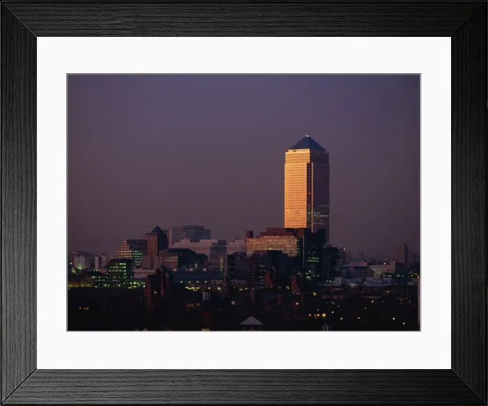 Framed Print : Canary Wharf building in Docklands, London, England, United Kingdom, Europe Framed Print : Canary Wharf building in Docklands, London, England, United Kingdom, Europe
