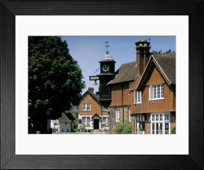 Framed Print : Abinger Hammer, Surrey, England, United Kingdom, Europe Framed Print : Abinger Hammer, Surrey, England, United Kingdom, Europe
