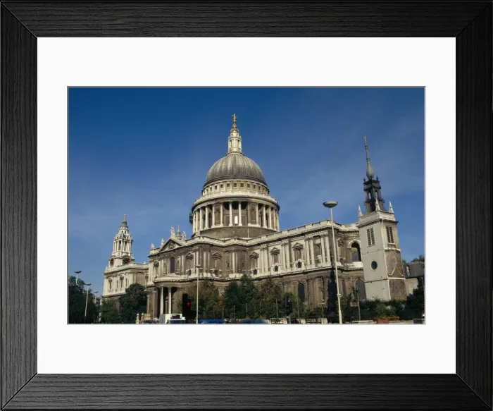 Framed Print : St. Pauls Cathedral, London, England, UK