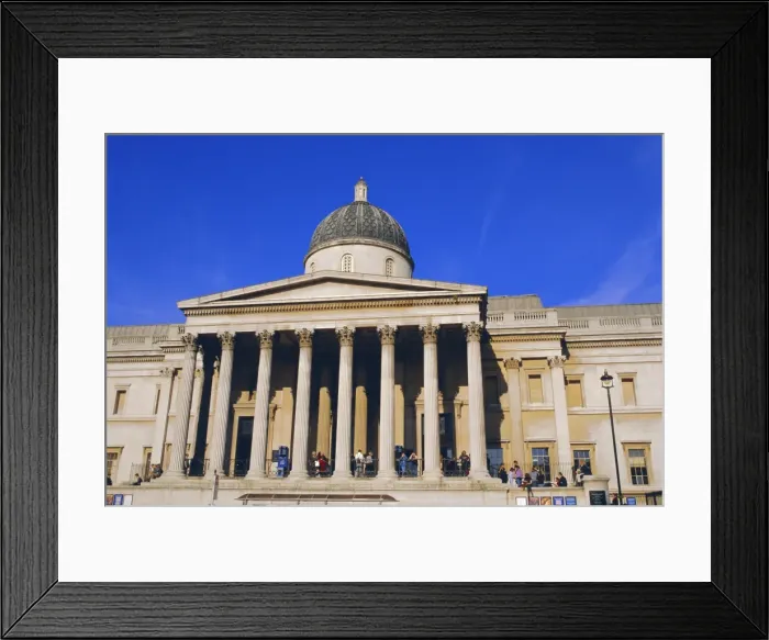 Framed Print : The National Gallery, London, England, UK Framed Print : The National Gallery, London, England, UK