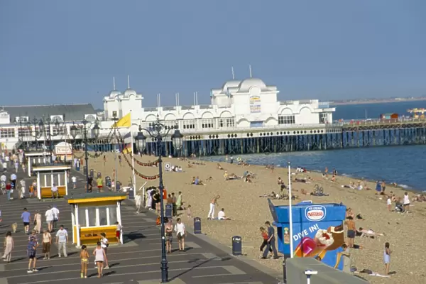 Pier and Promenade, Southsea, Hampshire, England, United Kingdom, Europe