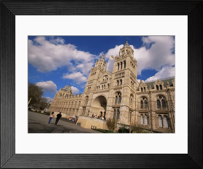 Framed Print : Entrance to the Natural History Museum, South Kensington, London, England