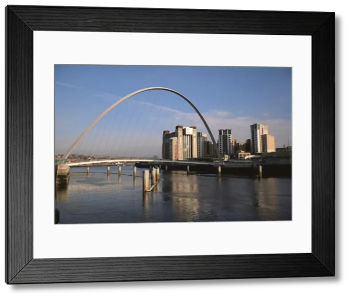 Framed Print : Baltic Quays and Millennium Bridge, Gateshead, Tyne and Wear, England, United Kingdom Framed Print : Baltic Quays and Millennium Bridge, Gateshead, Tyne and Wear, England, United Kingdom
