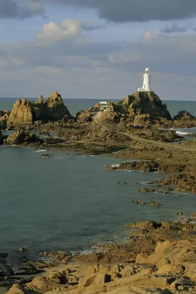 Corbieres Lighthouse, Jersey, Channel Islands, UK, Europe