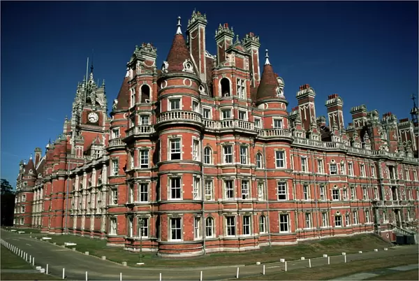 Royal Holloway College, Egham, Surrey, England, United Kingdom, Europe