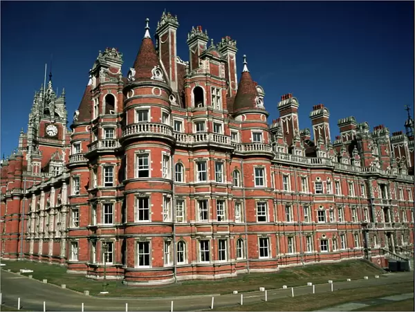 Royal Holloway College, Egham, Surrey, England, United Kingdom, Europe