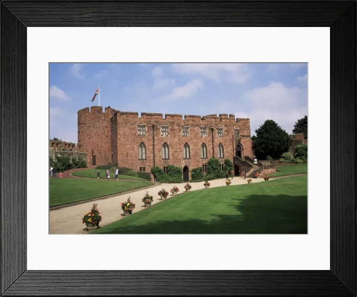 Framed Print : Shrewsbury Castle, Shrewsbury, Shropshire, England, United Kingdom, Europe
