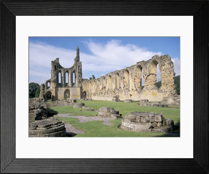Framed Print : Byland Abbey, managed by English Heritage, North Yorkshire, England, United Kingdom Framed Print : Byland Abbey, managed by English Heritage, North Yorkshire, England, United Kingdom