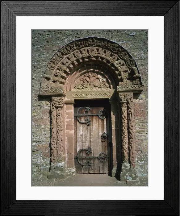 Framed Print : Kilpeck church, Herefordshire, England, United Kingdom, Europe Framed Print : Kilpeck church, Herefordshire, England, United Kingdom, Europe