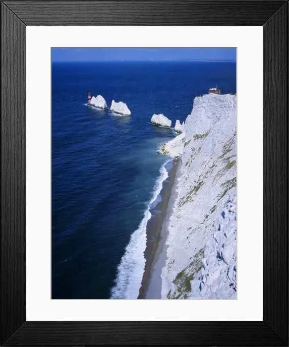 Framed Print : The Needles, Isle of Wight, UK Framed Print : The Needles, Isle of Wight, UK