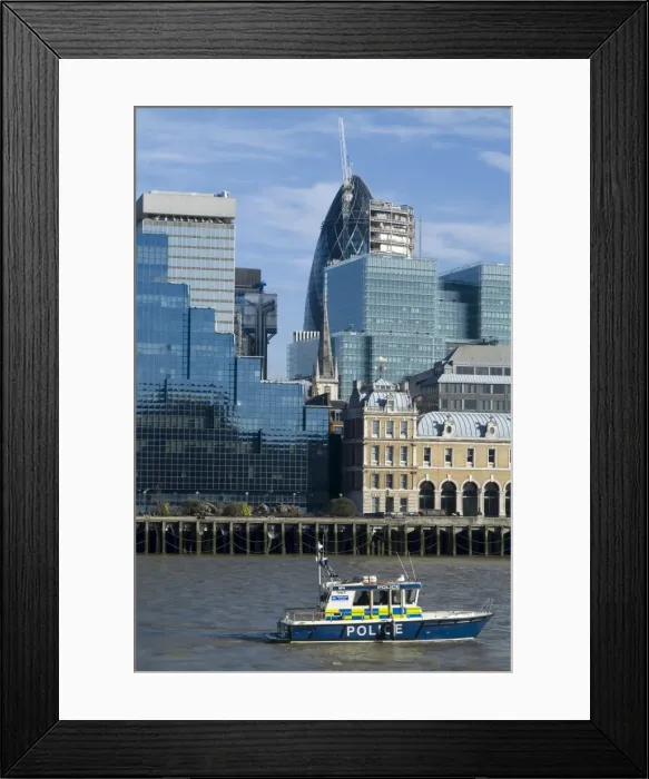 Framed Print : View of the City from the South Bank of the Thames, London, England, United Kingdom Framed Print : View of the City from the South Bank of the Thames, London, England, United Kingdom