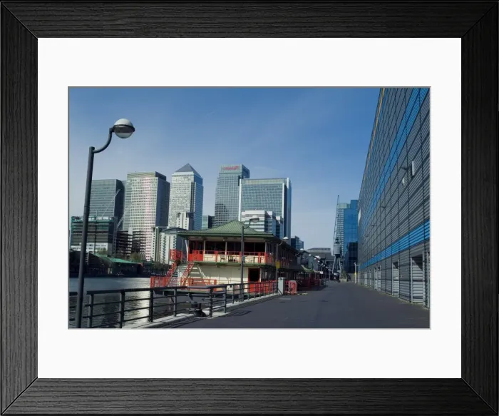 Framed Print : Docklands, East London, London, England, United Kingdom, Europe Framed Print : Docklands, East London, London, England, United Kingdom, Europe
