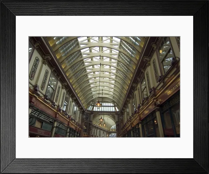 Framed Print : Roof, Leadenhall Market, City of London, London, England, United Kingdom, Europe Framed Print : Roof, Leadenhall Market, City of London, London, England, United Kingdom, Europe