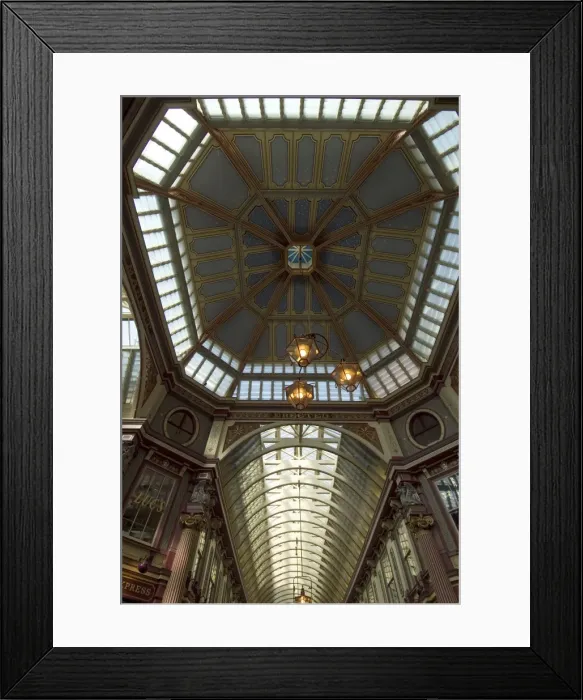 Framed Print : Roof, Leadenhall Market, City of London, London, England, United Kingdom, Europe Framed Print : Roof, Leadenhall Market, City of London, London, England, United Kingdom, Europe