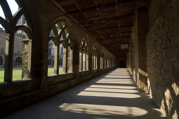 Cloisters, Durham Cathedral, UNESCO World Heritage Site, Durham, County Durham