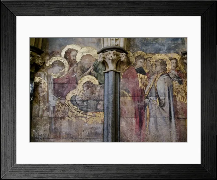 Framed Print : Wall painting, Chapter House, Lincoln Cathedral, Lincoln, Lincolnshire Framed Print : Wall painting, Chapter House, Lincoln Cathedral, Lincoln, Lincolnshire
